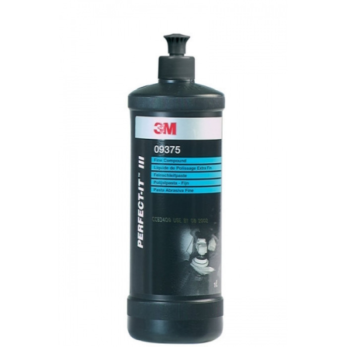Купити Паста полірувальна 3M 09375 Fine Compound чорний ковпачок 1кг в Україні