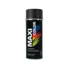 Фарба універсальна в аерозолі MAXI COLOR 400мл RAL 9005 Чорна