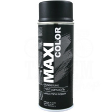 Грунт акриловий в аерозолі MAXI COLOR 400мл Чорний