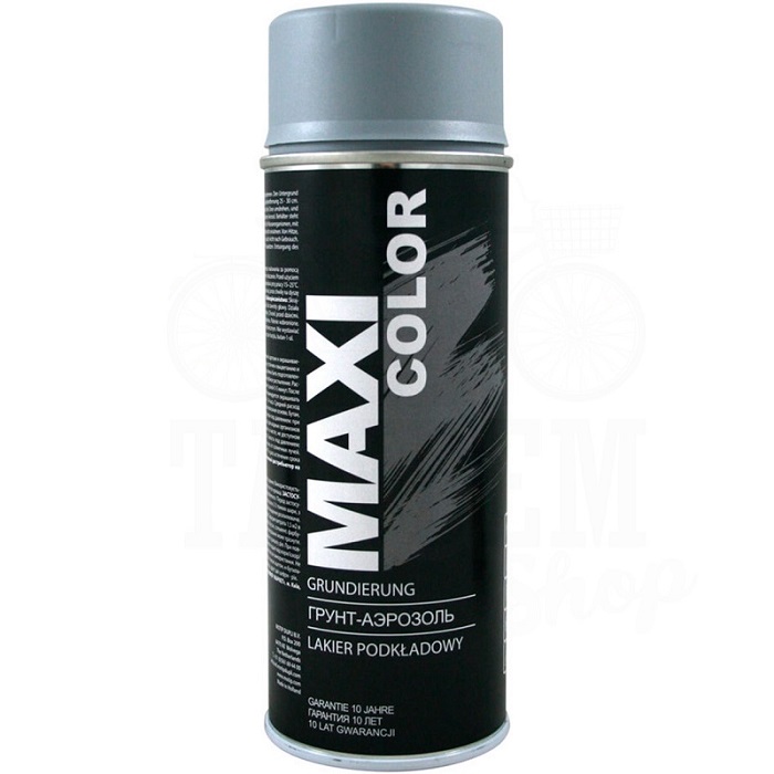 Грунт акриловий сірий 400 мл в аерозолі Maxi Color (арт.МХ0001) в Україні
