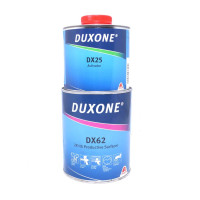 Грунт акриловий DUXONE DX-62, 1л. + Затв. DX-25, 0,5л. - комплект (Світло-сірий)