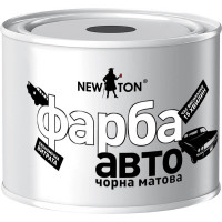 Фарба чорна матова NEW TON 450мл ж/б