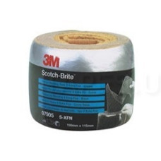 Абразивне волокно в рулонах скотч брайт 3M Scotch-Brite 07905 115 * 150 мм - Мідний