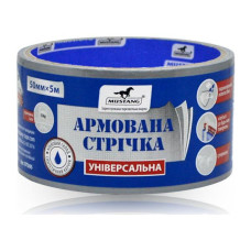 Армована стрічка 180мкм 50ммх5м MUSTANG