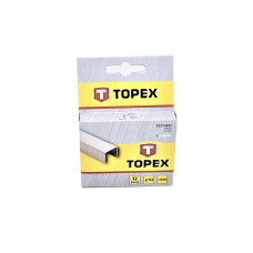 Скобы для степлера 12мм 1000шт TOPEX