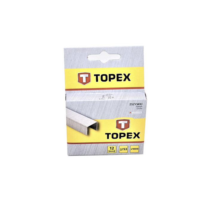 Скоби для степлера Topex 12 мм 1000 шт TOPEX в Україні