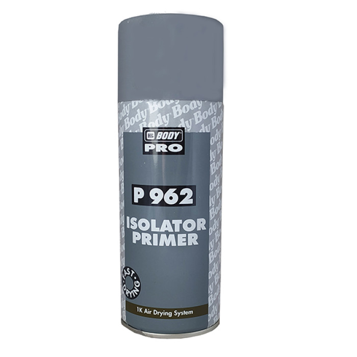 Купити Грунт ізолюючий Body 962 Isolator 1К сіро-зелений 400мл аерозоль (арт. 5200000003) в Україні