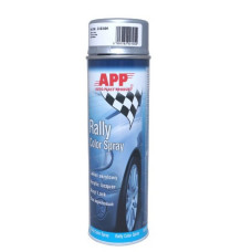 Фарба акрилова в аерозолі APP Rally Color срібляста 500мл