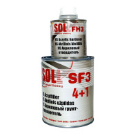 Грунт акриловий SOLL SF3 4+1 HS, (1л.+затв.0,25л.) Темно-сірий 