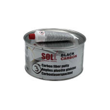 Шпаклівка з вуглеволокном SOLL Carbon Putty чорна 1,8кг