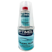 Ґрунт акриловий білий 0,8 л + відв. 0,16 л OPTIMAL 2K Acryfiller 5+1 HS (OPS-AF51W960)