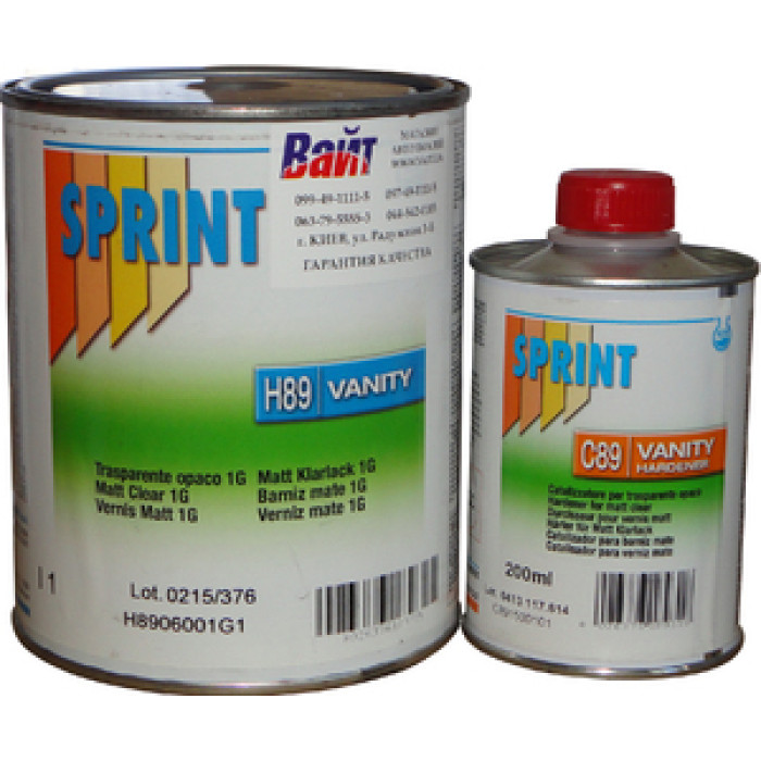 Лак матовий Sprint H89 1 л.