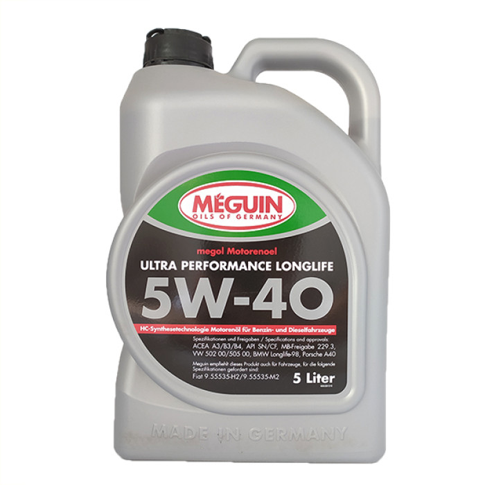 Купити Масло моторне Meguin Megol Ultra Perf LongL 5W-40, 5 л (арт.6328) в Україні