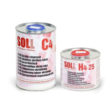 Лак акриловий MS SOLL 2:1 С4 1 л + отв. нормальный Н4 0.5 л