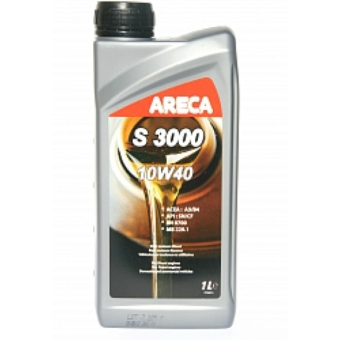 Купити Напівсинтетична моторна олія ARECA S 3000 10W-40 в Україні