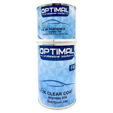 Лак акриловий OPTIMAL Express Liner 2:1 швидкий + затвердник 0.75 л FC 21 (12)