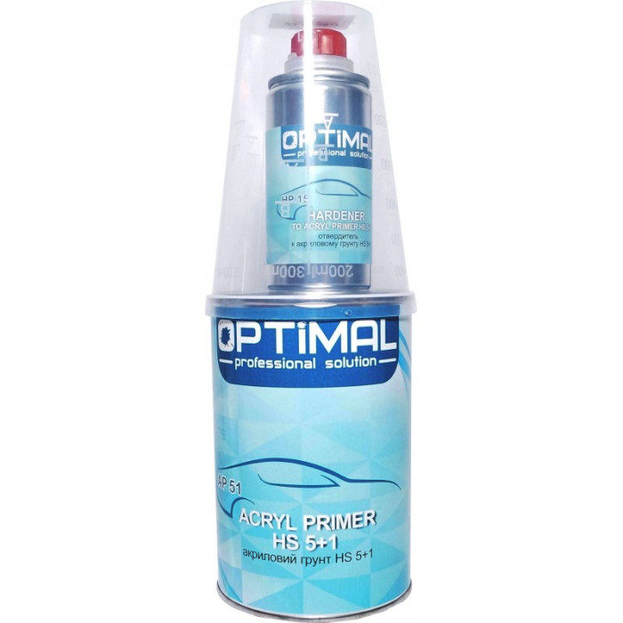 Акриловий грунт, що заповнює OPTIMAL HS 5+1, 1 л