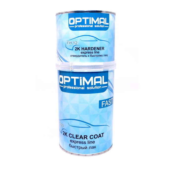 Купити Лак акриловий швидкий Optimal 2K Clear Coat FAST (OPS-FC21-1500) 1л + відп. 0,5л в Україні