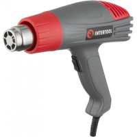 Фен технічний. 2000Вт, 2 режима. 400-600С, 300-500л/хв. INTERTOOL