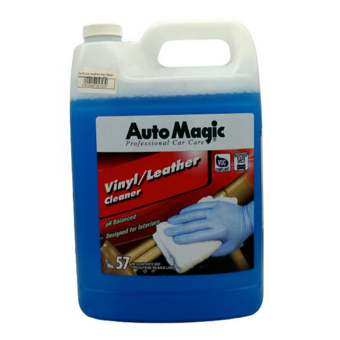 Купити Засіб для чищення шкіри та пластику Auto Magic Vinyl/Leather Cleaner №57 (3,785 л) в Україні