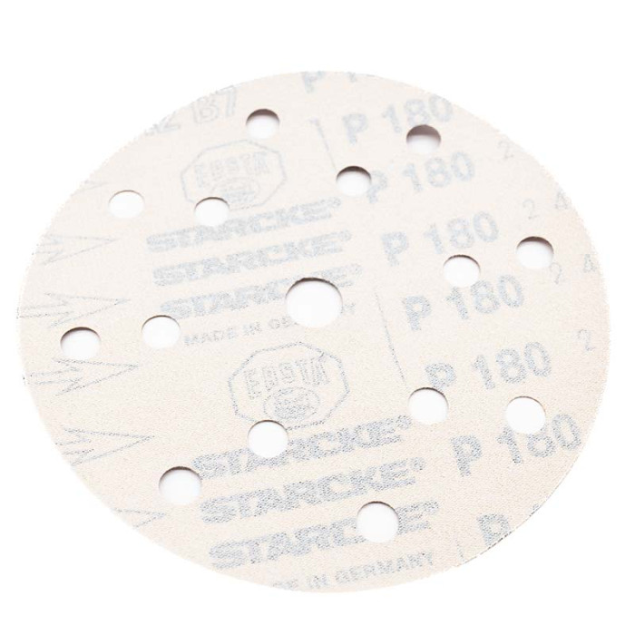 Купити Коло абразивне NCPro 542 на липучці коричневе D150 / P180 (арт. NCPro 08358) в Україні