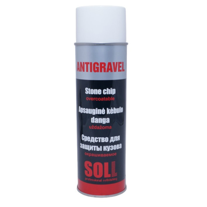 Купити Засіб для захисту кузова SOLL STONE CHIP SPRAY (аерозоль), білий, 500 мл.
