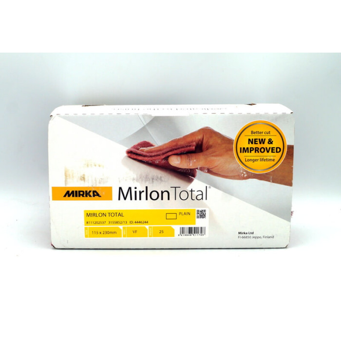 Купити Абразивний скотч брайт MIRKA Mirlon 115x230x5мм P360 червоний в Україні