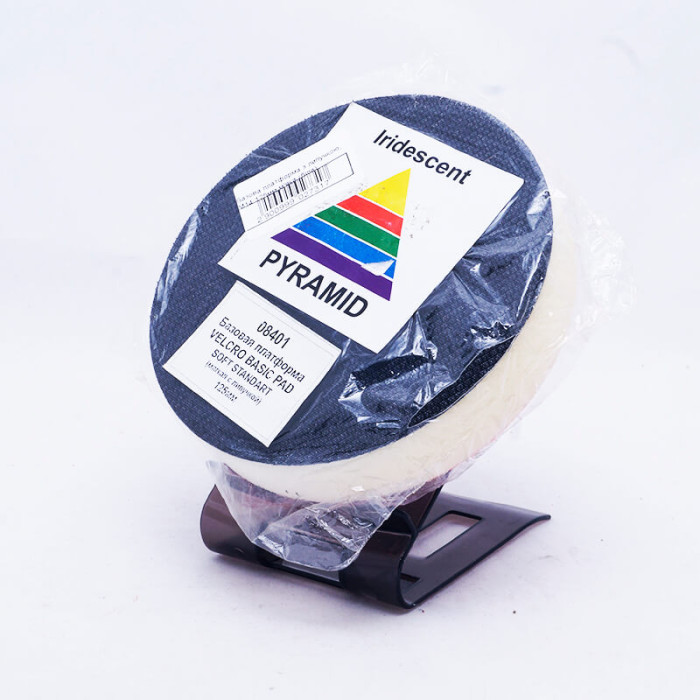 Купити Базова платформа з липучкою М14,125мм м'яка (біла) PYRAMID (08401) в Україні