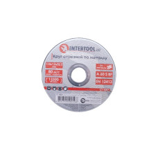 Круг відрізний по металу INTERTOOL 115 * 1,0 * 22,, 2 мм