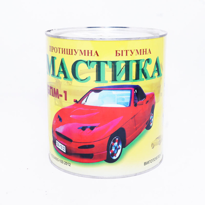 Купити Мастика антикорозійна протишумна Autoprotect БПМ-1, 2,8 кг в Україні
