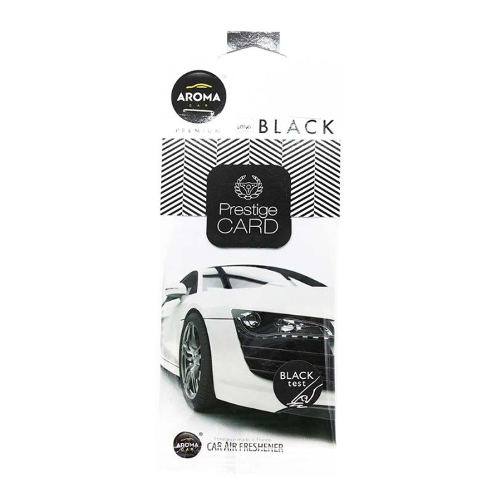 Ароматизатор Aroma Car Prestige Card Black 92664 в Україні.
