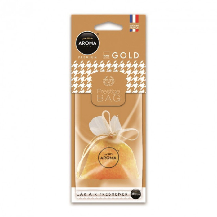 Ароматизатор Aroma Car Prestige Fresh Bag Gold 92513 в Україні.