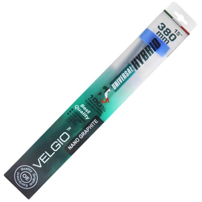 Купити Щітка склоочисника (двірник) 15/380мм VELGIO Universal Hybrid гібридна в Україні
