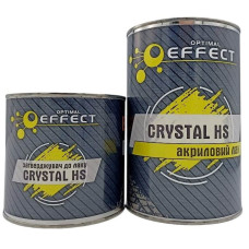 Лак акриловий HS Crystal 1л. + затвердник 0,5л EFFECT