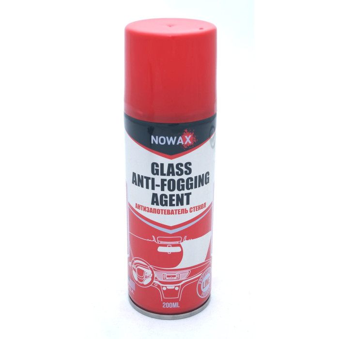 Купити Засіб проти запотівання скла GLASS ANTI-FOGGING AGENT, 200мол NOWAX (NX20007) в Україні