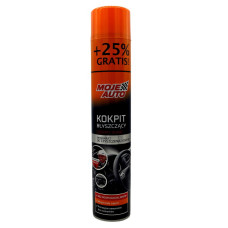 Поліроль для торпеди аероз. MojeAuto Kokpit 750ml - Блек