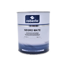 Фарба алкідна ROBERLO чорний мат 1л NEGRO MATE