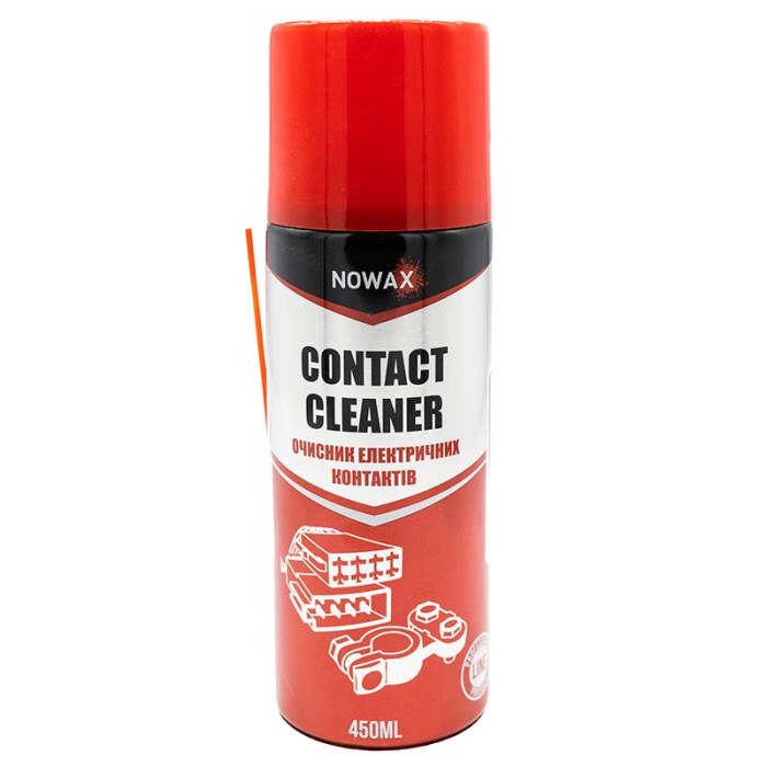 Купити Очисник електроконтактів NOWAX Contact Cleaner NX45018 450мл в Україні
