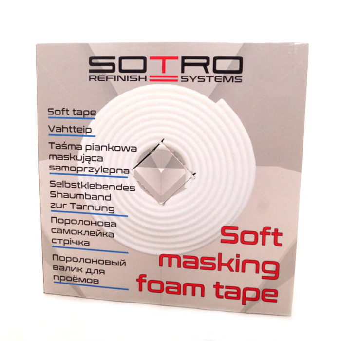 Купити Поролоновий самоклеючий валик SOTRO Soft Tape 13мм*50м - T056050 (ціна за шт.) в Україні