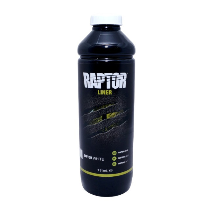 Купити Захисне покриття U-POL RAPTOR Liner White 711 мл + отверджувач 235 мл в Україні