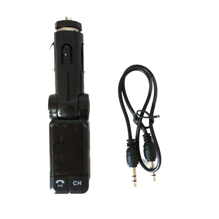 Купити Автомобільний модулятор FM C-06 з Bluetooth та USB зарядкою в Україні