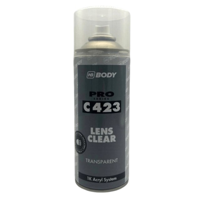 Лак для фар в аерозолі BODY LENS CLEAR, 400 мл в Україні.