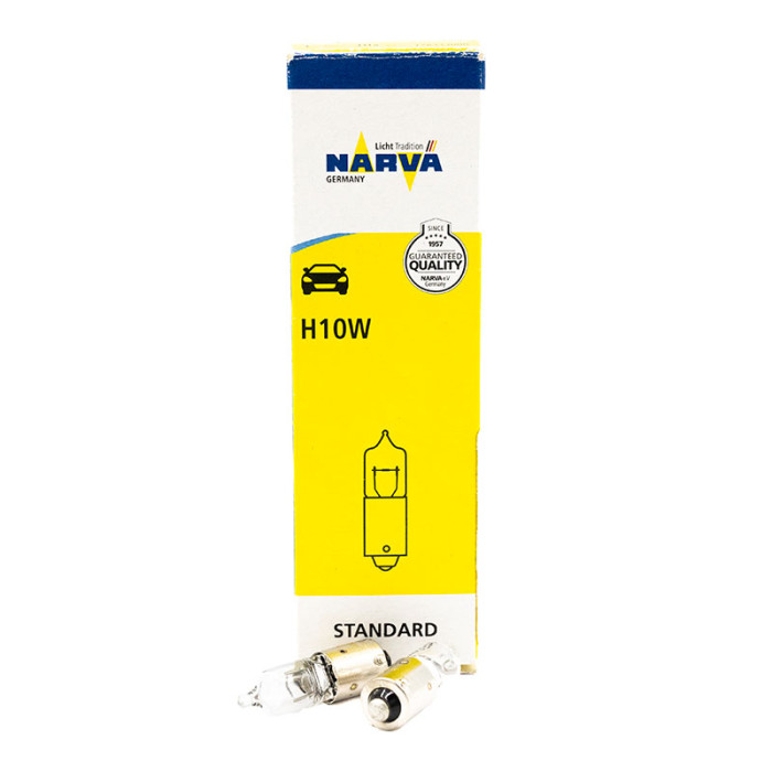 Купити Лампа галогенова H10W 12V NARVA в Україні