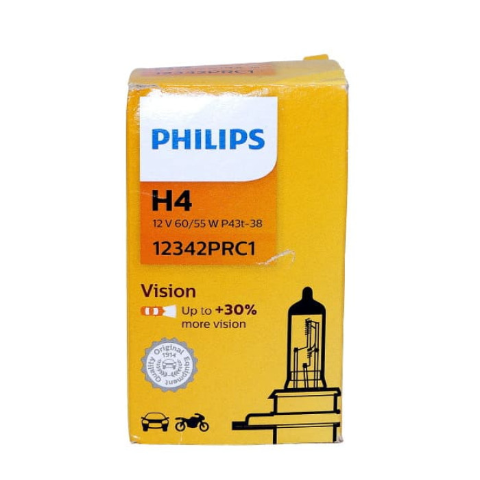 Купити Лампа галогенова H4 60/55W +30 PHILIPS в Україні