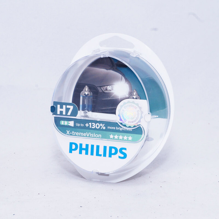 Купити Лампа галогенова H7 55W XtrVision+130% PHILIPS в Україні