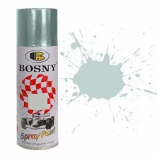 Фарба акрилова в аерозолі срібло для дисків BOSNY 400мл