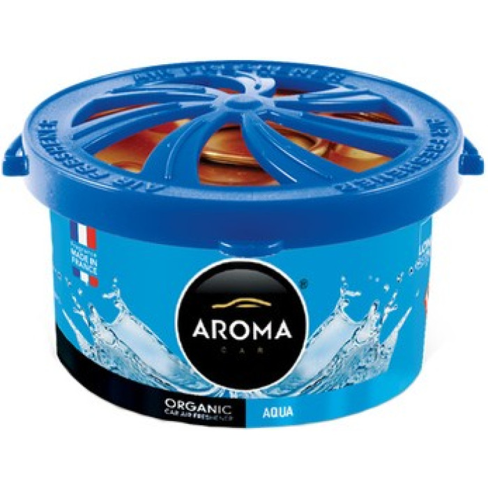 Купити Ароматизатор Aroma Car Organic 40г, aqua 92098/557 в Україні