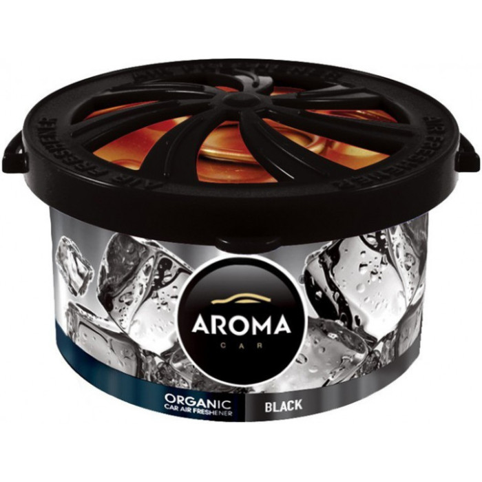 Ароматизатор Aroma Car Organic 40г, black 562/92103 в Україні.