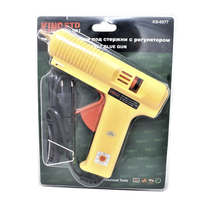 Купити Пістолет клейовий KING STD KS-0577 з регулятором в Україні