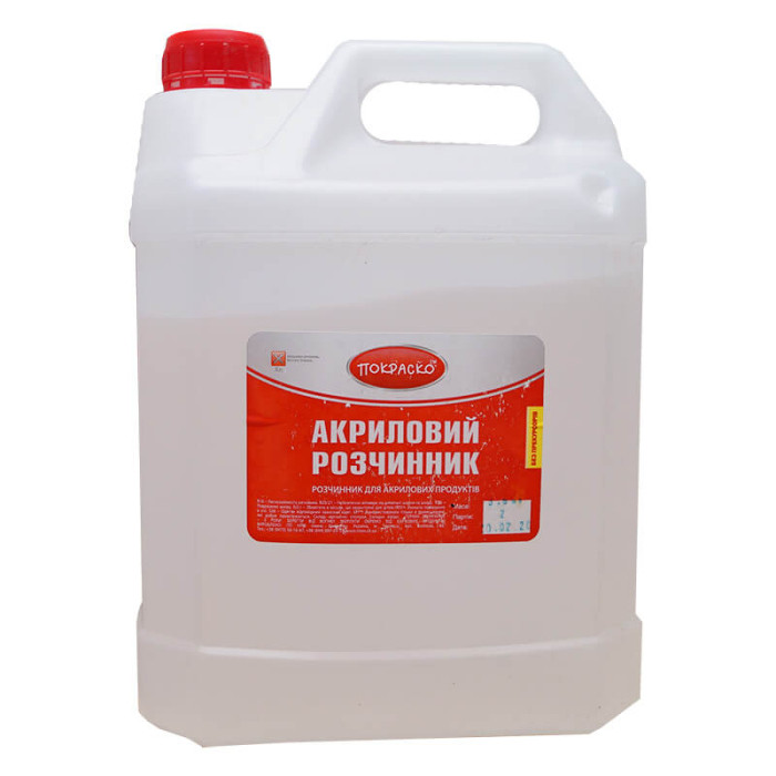 Купити Акриловий розчинник IMEX ПОКРАСКО 3,2 кг/4л в Україні